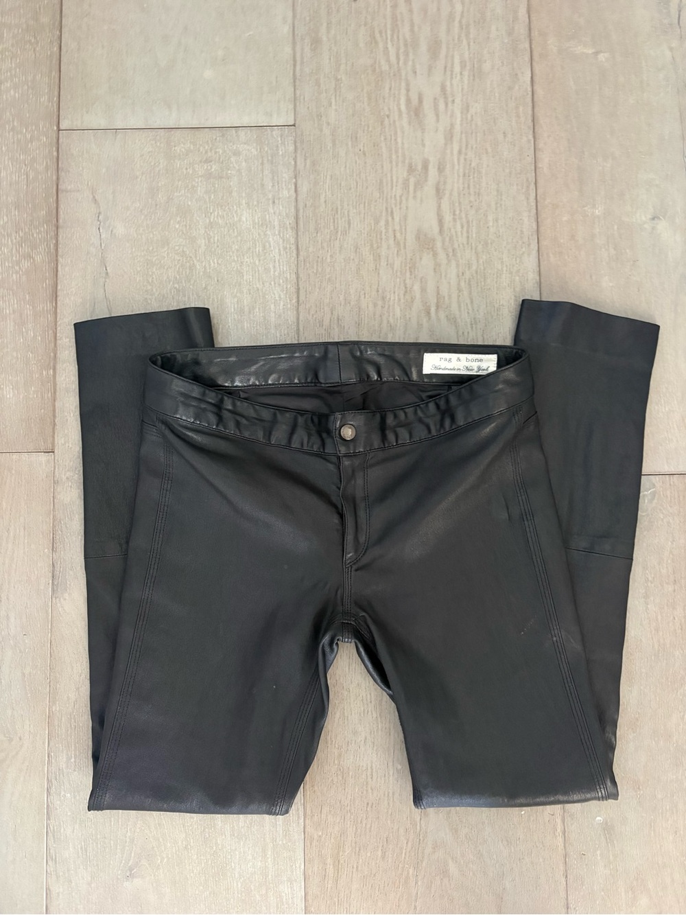 Rag and bone skinny leather pants